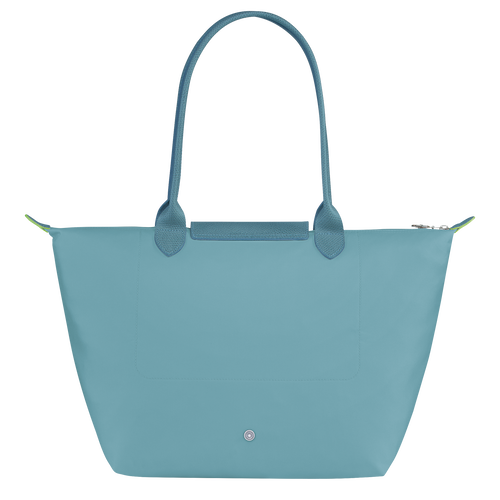 Longchamp Le Pliage Green L Vászon, Recycled canvas Válltáskák Női Kék | 68295FLJD