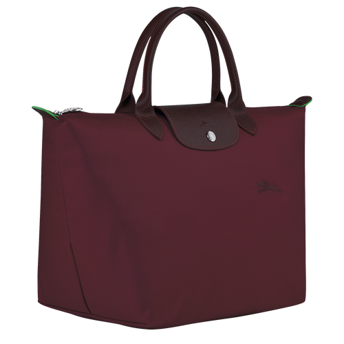 Longchamp Le Pliage Green M Vászon, Recycled canvas Kézitáska Női Piros | 15290ERPU