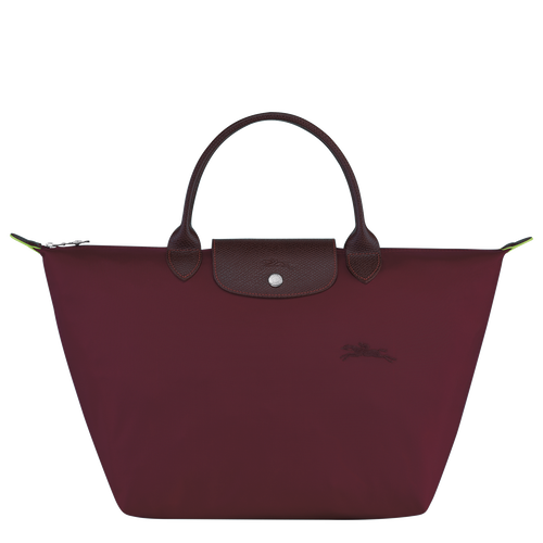 Longchamp Le Pliage Green M Vászon, Recycled canvas Kézitáska Női Piros | 15290ERPU