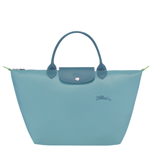 Longchamp Le Pliage Green M Vászon, Recycled canvas Kézitáska Női Kék | 15706XRWM