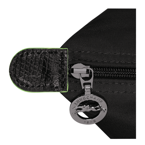 Longchamp Le Pliage Green S Vászon, Recycled canvas Válltáskák Női Fekete | 86149EPJY