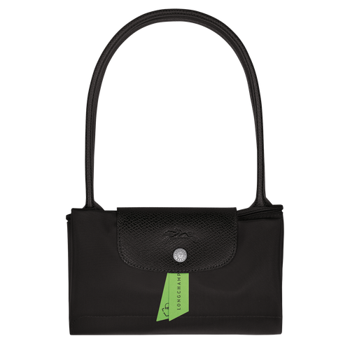 Longchamp Le Pliage Green S Vászon, Recycled canvas Válltáskák Női Fekete | 86149EPJY