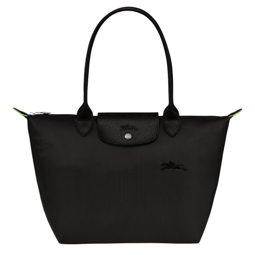 Longchamp Le Pliage Green S Vászon, Recycled canvas Válltáskák Női Fekete | 86149EPJY