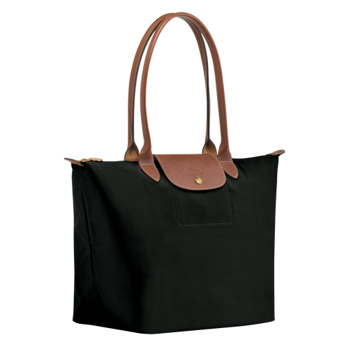 Longchamp Le Pliage Original L Vászon, Recycled canvas Válltáskák Női Fekete | 09517GVWE