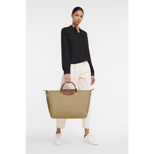 Longchamp Le Pliage Original L Vászon, Recycled canvas Utazótáskák Férfi Szürke | 36045GMPZ