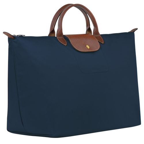 Longchamp Le Pliage Original L Vászon, Recycled canvas Utazótáskák Női Kék | 90245HLVY