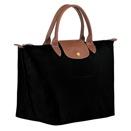Longchamp Le Pliage Original M Vászon, Recycled canvas Kézitáska Női Fekete | 59483KOZE
