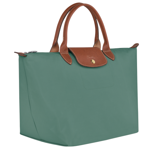 Longchamp Le Pliage Original M Vászon, Recycled canvas Kézitáska Női Zöld | 87150BCJY