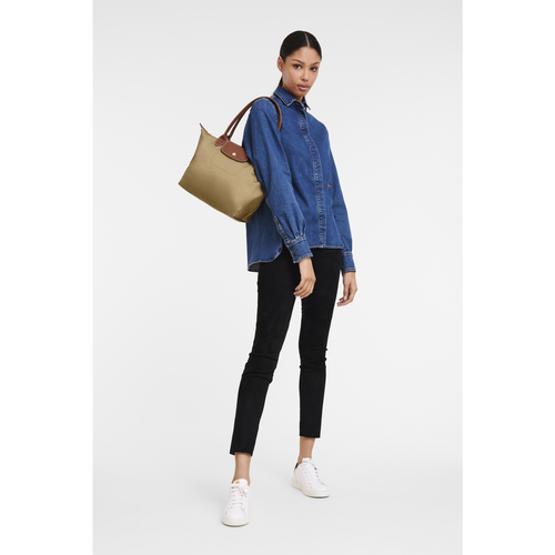 Longchamp Le Pliage Original S Vászon, Recycled canvas Válltáskák Női Szürke | 01758UGIP