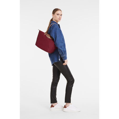 Longchamp Le Pliage Original S Vászon, Recycled canvas Válltáskák Női Piros | 07419ZPAY