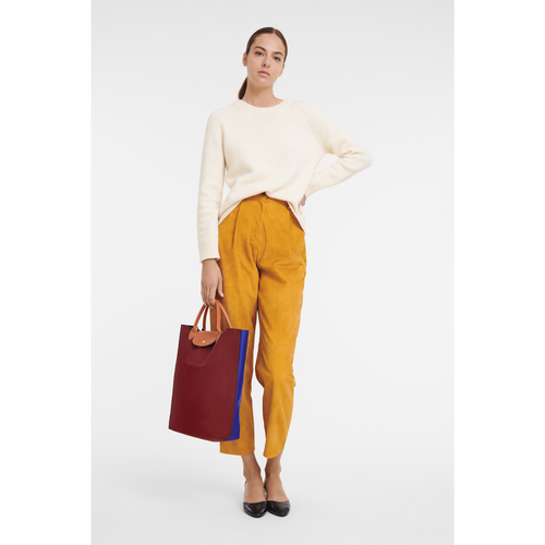 Longchamp Le Pliage Re-Play Vászon Kézitáska Női Piros | 82971YOLV