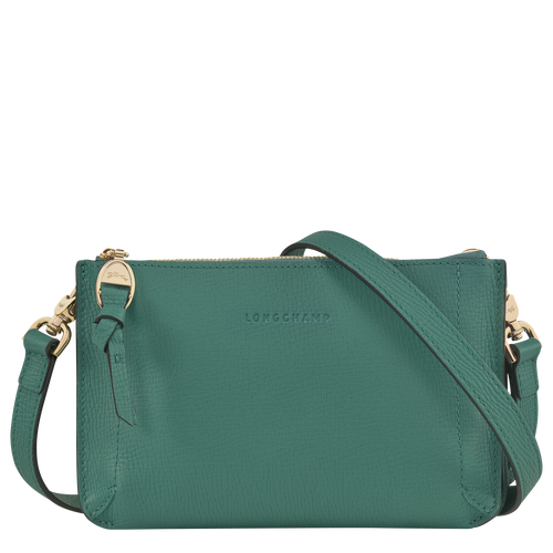 Longchamp Mailbox Bőr Crossbody Táska Női Zöld | 12684UYMB