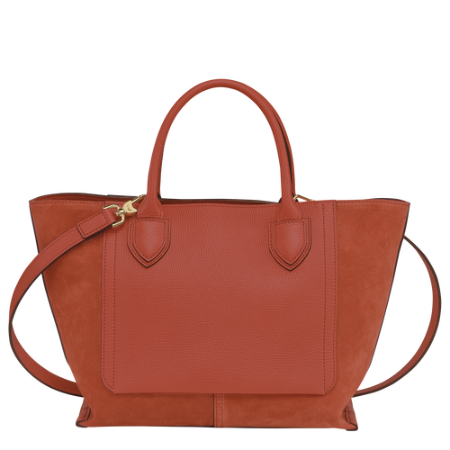 Longchamp Mailbox M Bőr Kézitáska Női Narancssárga | 30962IESU