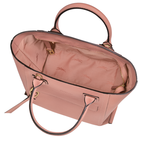Longchamp Mailbox M Bőr Kézitáska Női Rózsaszín | 73954RAQG