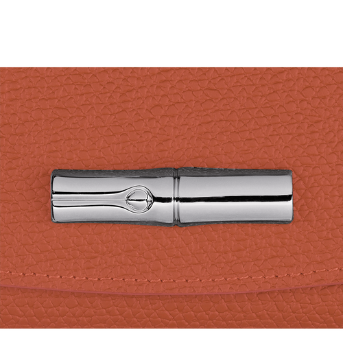 Longchamp Roseau Bőr Pénztárca Női Narancssárga | 42359NYDE