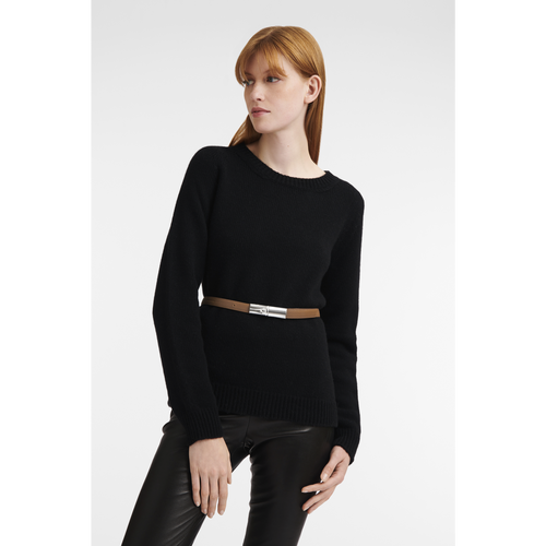 Longchamp Roseau Bőr Öv Női Bézs | 49620SWXL