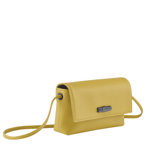 Longchamp Roseau Essential Bőr Pouches Női Sárga | 47016NSAU