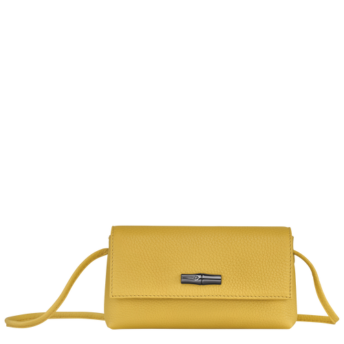 Longchamp Roseau Essential Bőr Pouches Női Sárga | 47016NSAU
