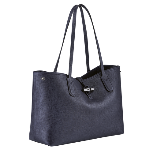 Longchamp Roseau Essential Bőr Válltáskák Női Kék | 40195LHDT