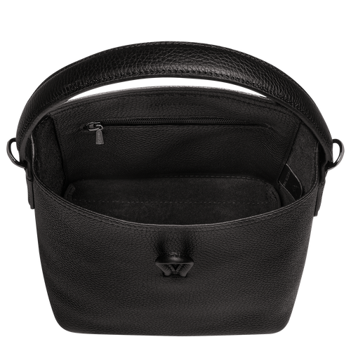 Longchamp Roseau Essential S Bőr Crossbody Táska Női Fekete | 43975WBUG