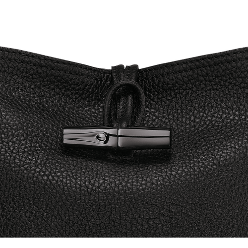 Longchamp Roseau Essential S Bőr Crossbody Táska Női Fekete | 43975WBUG