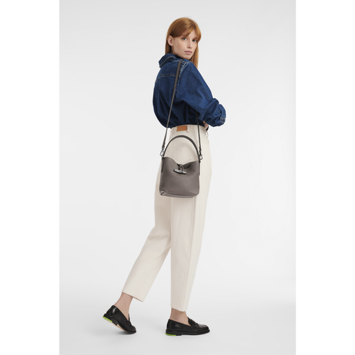 Longchamp Roseau Essential S Bőr Crossbody Táska Női Szürke | 65089TDCM