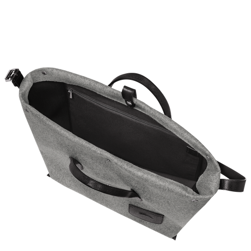 Longchamp Roseau Essential XL Vászon Válltáskák Női Szürke | 65389ZNSF