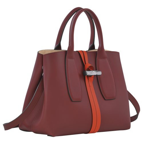 Longchamp Roseau M Bőr Kézitáska Női Színes | 89270VCPU