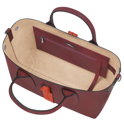 Longchamp Roseau M Bőr Kézitáska Női Színes | 89270VCPU