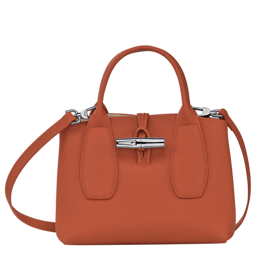 Longchamp Roseau S Bőr Kézitáska Női Narancssárga | 15764LHXA