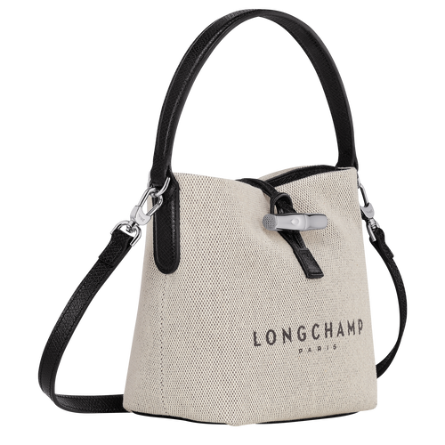Longchamp Roseau S Vászon Crossbody Táska Női Bézs | 90581APOJ