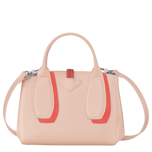 Longchamp Roseau Shadow S Bőr Kézitáska Női Rózsaszín | 84357VEXP