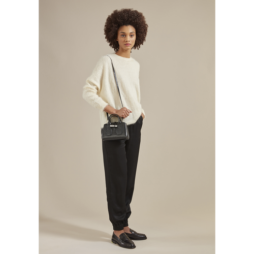 Longchamp Roseau XS Bőr Kézitáska Női Sárga | 29438ZOIK
