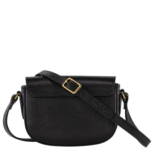 Longchamp épure Bőr Crossbody Táska Női Fekete | 45907DLPN