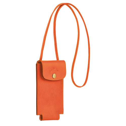 Longchamp épure Bőr Telefontok Női Narancssárga | 05273WGQI