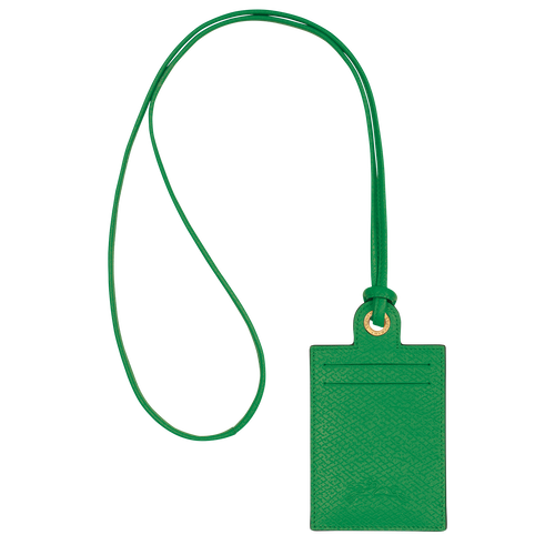 Longchamp épure Bőr with necklace Kártyatartó Női Zöld | 59028GPMD