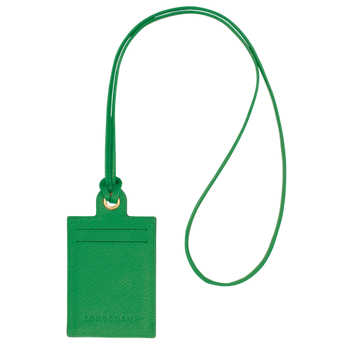Longchamp épure Bőr with necklace Kártyatartó Női Zöld | 59028GPMD
