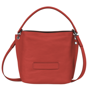 Longchamp 3D Bőr Crossbody Táska Női Narancssárga | 75394ZWQI