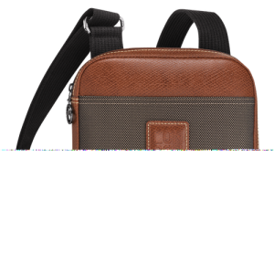 Longchamp Boxford S Vászon Crossbody Táska Férfi Barna | 43791LSDV