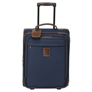 Longchamp Boxford Vászon Bőröndök Férfi Kék | 79385LJMQ