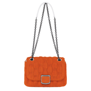 Longchamp Brioche Eponge S Vászon Crossbody Táska Női Narancssárga | 92746FPYJ