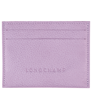 Longchamp Le Foulonné Bőr Kártyatartó Női Lila | 53481UALI