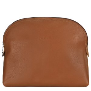 Longchamp Le Foulonné Bőr Toaletttáskák Női Barna | 43627IMYL