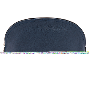 Longchamp Le Foulonné Bőr Toaletttáskák Női Kék | 52748YIWU