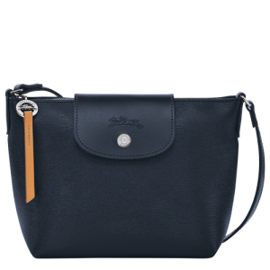 Longchamp Le Pliage City Vászon Crossbody Táska Női Kék | 87561NEWJ
