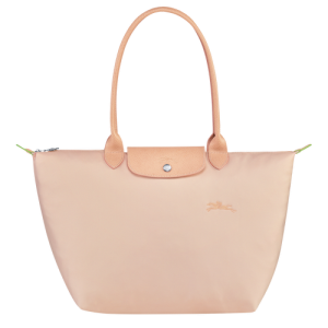 Longchamp Le Pliage Green L Vászon, Recycled canvas Válltáskák Női Rózsaszín | 25349BRGC