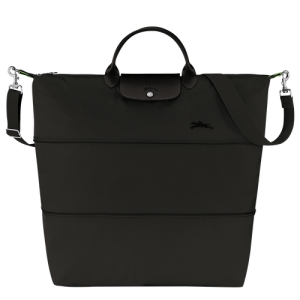 Longchamp Le Pliage Green Vászon, Recycled canvas Utazótáskák Női Fekete | 34608HXJL