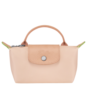 Longchamp Le Pliage Green Vászon, Recycled canvas Pouches Női Rózsaszín | 65782FMAW