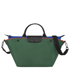 Longchamp Le Pliage Kollekciók M Vászon Kézitáska Férfi Zöld | 37068KPIS