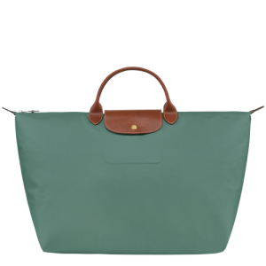 Longchamp Le Pliage Original L Vászon, Recycled canvas Utazótáskák Férfi Zöld | 82193OMAW
